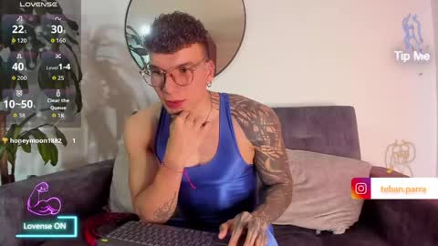 Snapshot of teban_fuckboy chatting on 6, 6, 2026 Esteban online show from 6, 6, 2026