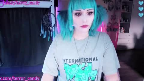Snapshot of terror_candy chatting on 9, 5, 2026 CRY BABY online show from 9, 5, 2026
