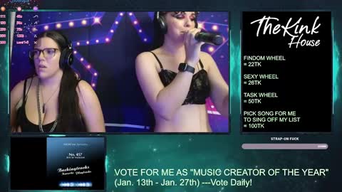 Goddess Nola online show from 11, 1, 2025