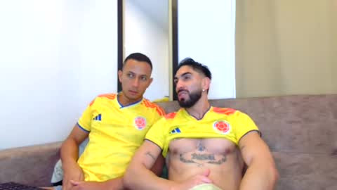 Snapshot of thelatinboyfriends chatting on 24, 7, 2026 THELATINBOYFRIENDS online show from 24, 7, 2026