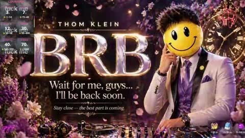 Snapshot of thomklein chatting on 2, 5, 2026 Thom Klein online show from 2, 5, 2026
