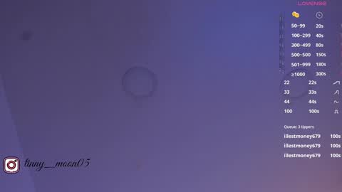 Snapshot of tinymoon_ chatting on 24, 1, 2025 Luna online show from 24, 1, 2025