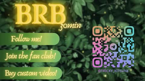 Snapshot of trickykitsune chatting on 17, 11, 2025 trickykitsune online show from 17, 11, 2025