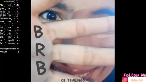 Snapshot of tsmilingg chatting on 1, 2, 2025 Dulce online show from 1, 2, 2025