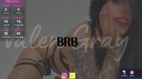 Snapshot of valengray chatting on 25, 1, 2025 Valen online show from 25, 1, 2025