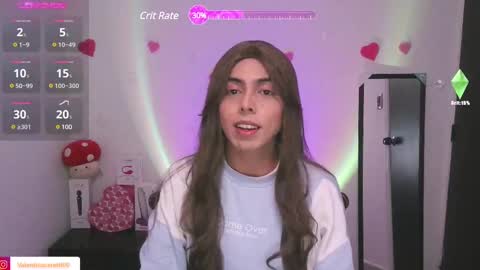 Valentina Ceretti online show from 22, 2, 2025