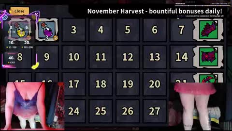 VelvetineSiren online show from 29, 11, 2025