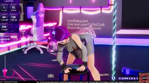 Snapshot of vexruby chatting on 9, 3, 2025 Vex Ruby online show from 9, 3, 2025