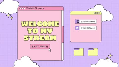Violet Flowers online show from 16, 7, 2026