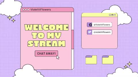 Violet Flowers online show from 19, 7, 2026
