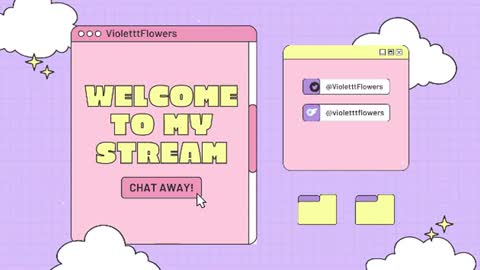 Violet Flowers online show from 26, 7, 2026