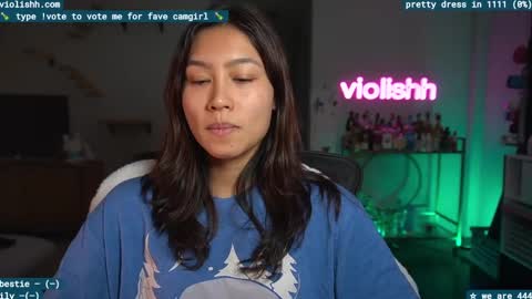 Snapshot of violishh chatting on 19, 1, 2025 follow me on twitter violishh and ig violishh online show from 19, 1, 2025