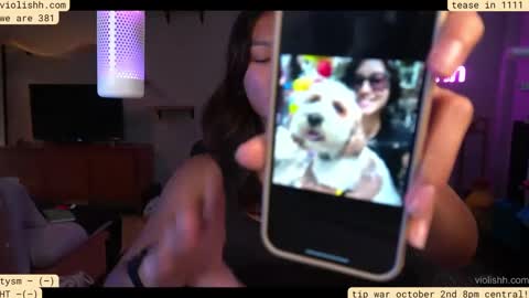 Snapshot of violishh chatting on 30, 9, 2025 follow me on twitter violishh and ig violishh online show from 30, 9, 2025