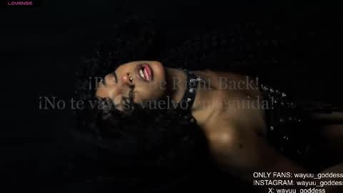 Snapshot of wayuu_goddess chatting on 25, 10, 2025 Wayuu Goddess 3 online show from 25, 10, 2025