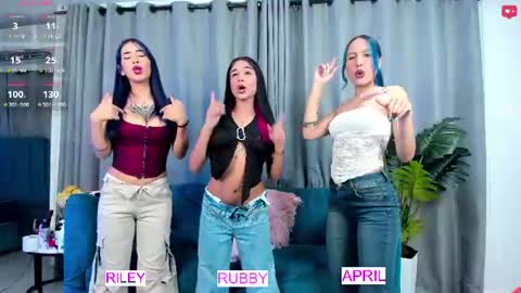 Snapshot of wetnaughtygirls chatting on 20, 6, 2026 MY TEAM RUBBYAPRILRILEY online show from 20, 6, 2026
