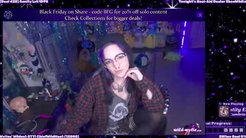 Snapshot of wildwylie chatting on 25, 11, 2025 Wylie Wanderlust online show from 25, 11, 2025