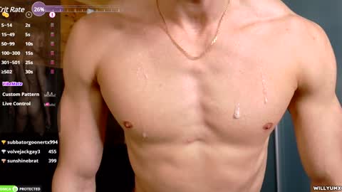 Snapshot of willyumx chatting on 22, 1, 2025 William Miguel online show from 22, 1, 2025