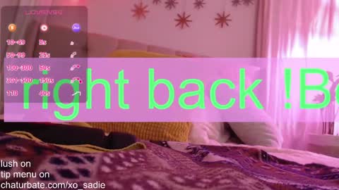 Snapshot of xo_sadie chatting on 20, 4, 2026 Xo Sadie online show from 20, 4, 2026