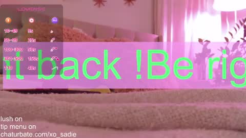 Snapshot of xo_sadie chatting on 3, 5, 2026 Xo Sadie online show from 3, 5, 2026