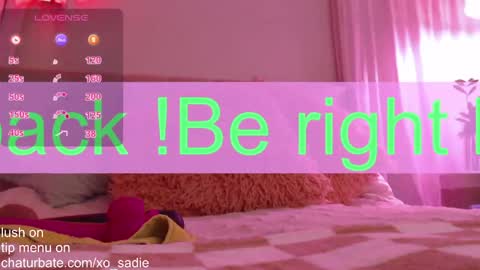 Snapshot of xo_sadie chatting on 13, 5, 2026 Xo Sadie online show from 13, 5, 2026