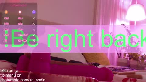 Snapshot of xo_sadie chatting on 25, 5, 2026 Xo Sadie online show from 25, 5, 2026