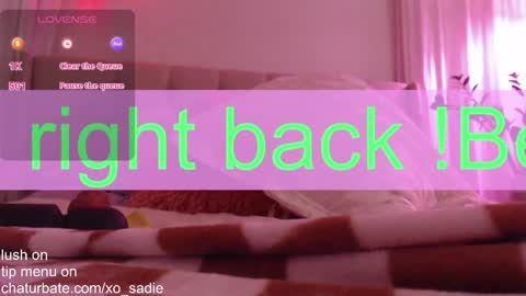 Snapshot of xo_sadie chatting on 1, 6, 2026 Xo Sadie online show from 1, 6, 2026