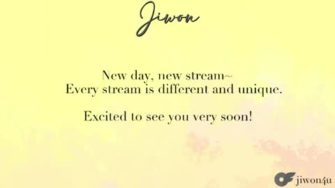 J i w o n   online show from 6, 6, 2026