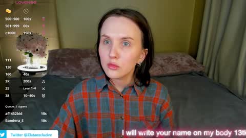 Snapshot of zlata__fox chatting on 23, 2, 2025 Zlata Mon Tue Thu Fri Sun Sa GMT 3 0000pm - 0600pm online show from 23, 2, 2025