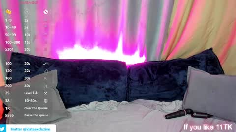 Snapshot of zlata__fox chatting on 4, 3, 2025 Zlata Mon Tue Thu Fri Sun Sa GMT 3 0000pm - 0600pm online show from 4, 3, 2025