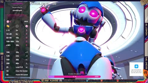 Snapshot of zonetron chatting on 31, 12, 2024 ZONE-tron online show from 31, 12, 2024