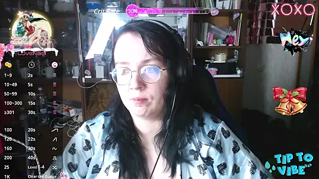 Snapshot of LeonaHarrison chatting on 10, 1, 2025 LeonaHarrison online show from 10, 1, 2025