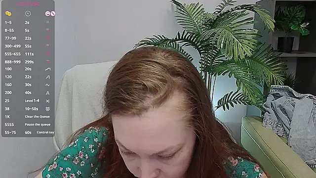 Snapshot of CutieGinger chatting on 5, 11, 2025 CutieGinger online show from 5, 11, 2025