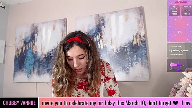 chubby vanniie  online show from 4, 3, 2025