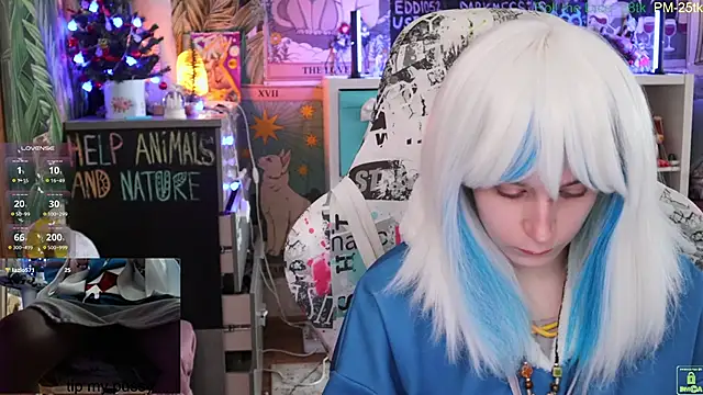 ShiroiFubuki online show from 6, 1, 2025