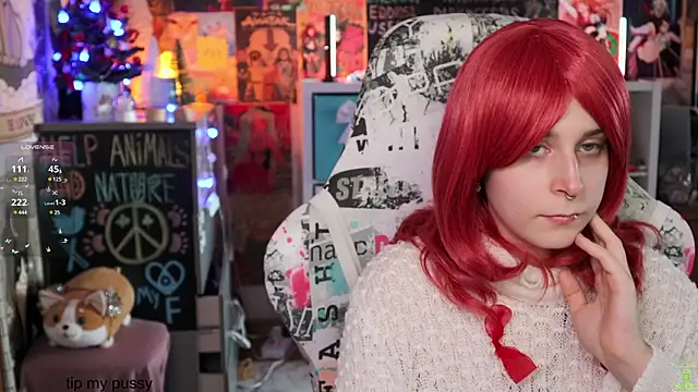 ShiroiFubuki online show from 19, 1, 2025