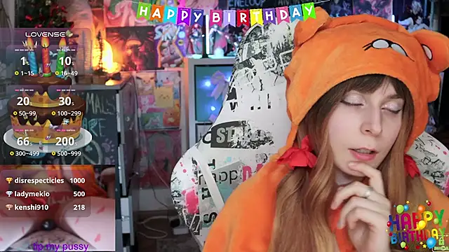 ShiroiFubuki online show from 20, 2, 2025