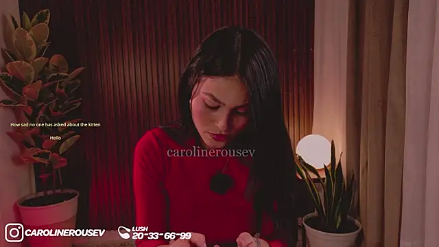Snapshot of carolinerousev chatting on 16, 4, 2026 carolinerousev online show from 16, 4, 2026