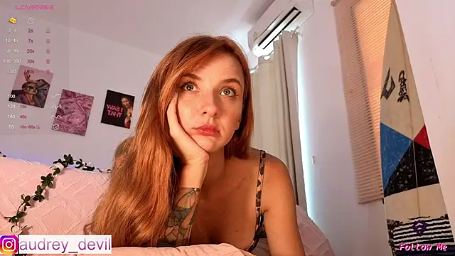 AudreyDevil online show from 11, 3, 2026