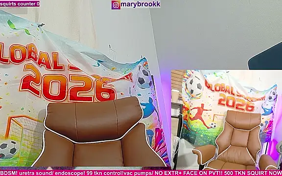 MaryBrook1 online show from 25, 6, 2026