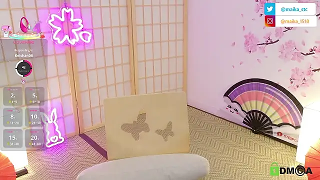 Snapshot of maika08 chatting on 18, 10, 2025 maika08 online show from 18, 10, 2025