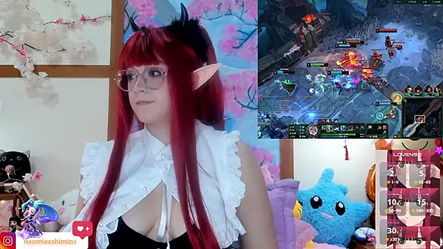 NaomiShimizu online show from 23, 2, 2025