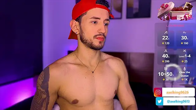 AxelKing1326 online show from 14, 2, 2026
