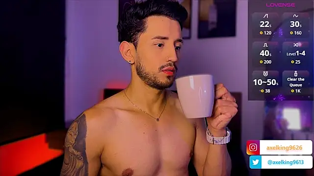 AxelKing1326 online show from 26, 2, 2026