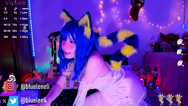 Snapshot of bluelen chatting on 31, 12, 2024 bluelen online show from 31, 12, 2024