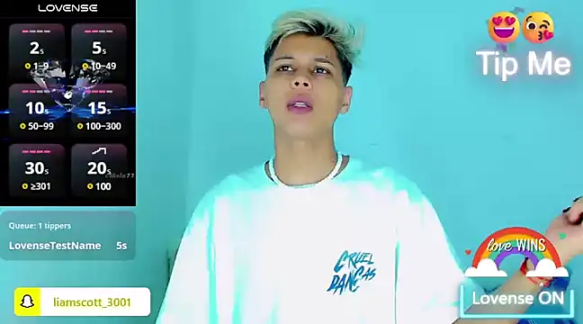 Liamscott  online show from 7, 12, 2024