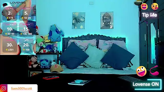 Liamscott  online show from 10, 11, 2025