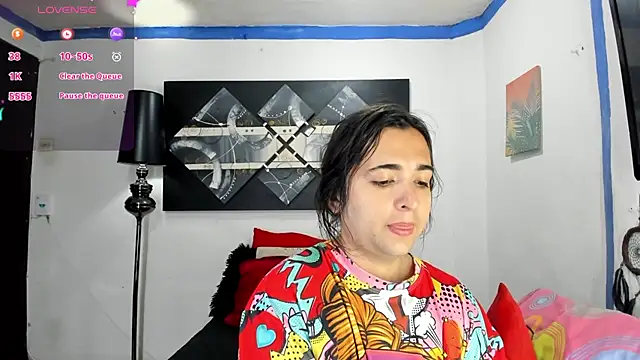 Snapshot of SARAMISHA chatting on 1, 3, 2025 SARAMISHA online show from 1, 3, 2025