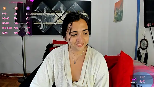 Snapshot of SARAMISHA chatting on 1, 3, 2025 SARAMISHA online show from 1, 3, 2025