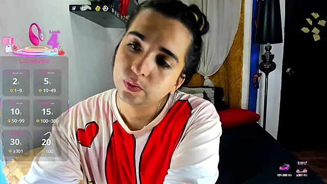 Snapshot of SARAMISHA chatting on 14, 10, 2025 SARAMISHA online show from 14, 10, 2025