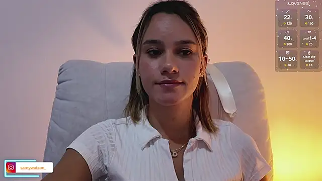 Snapshot of SamanthaWatson chatting on 5, 3, 2026 SamanthaWatson online show from 5, 3, 2026